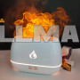 Ультразвуковий зволожувач повітря Doctor-101 Blaze з ефектом пламені та різнобарвним нічником на 7 кольорів.